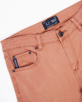 MOI OUTFIT-Stretchy Solid Color Slim Fit Men Jeans 23.90