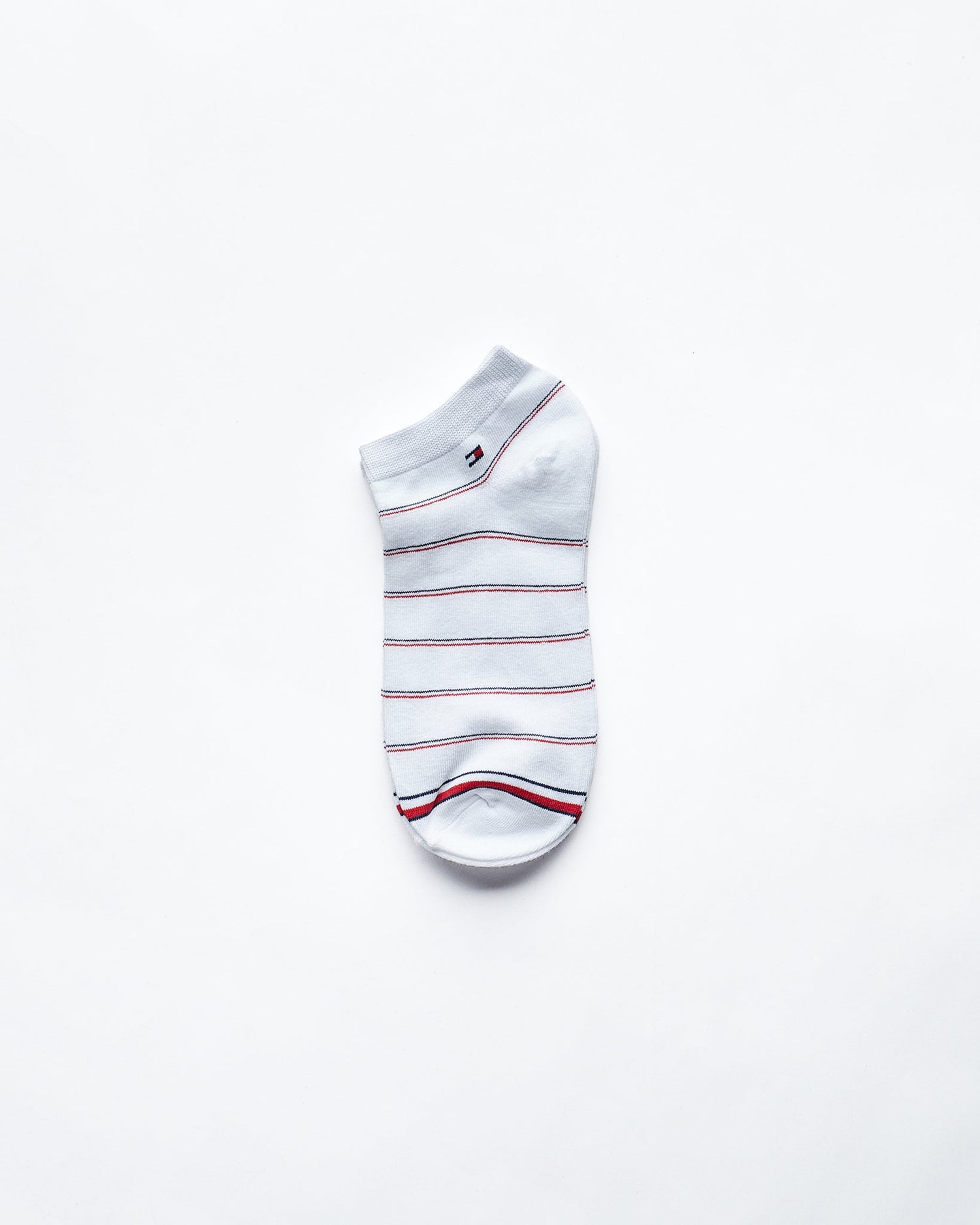 MOI OUTFIT-Striped Over Printed Low Cut 3 Pairs Socks 7.90