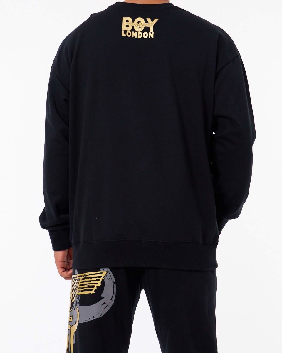 MOI OUTFIT-Super Eagle Printed Men Sweater 27.90