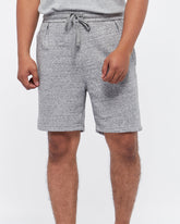 MOI OUTFIT-Swooh Logo Embroidered Men Short 14.50