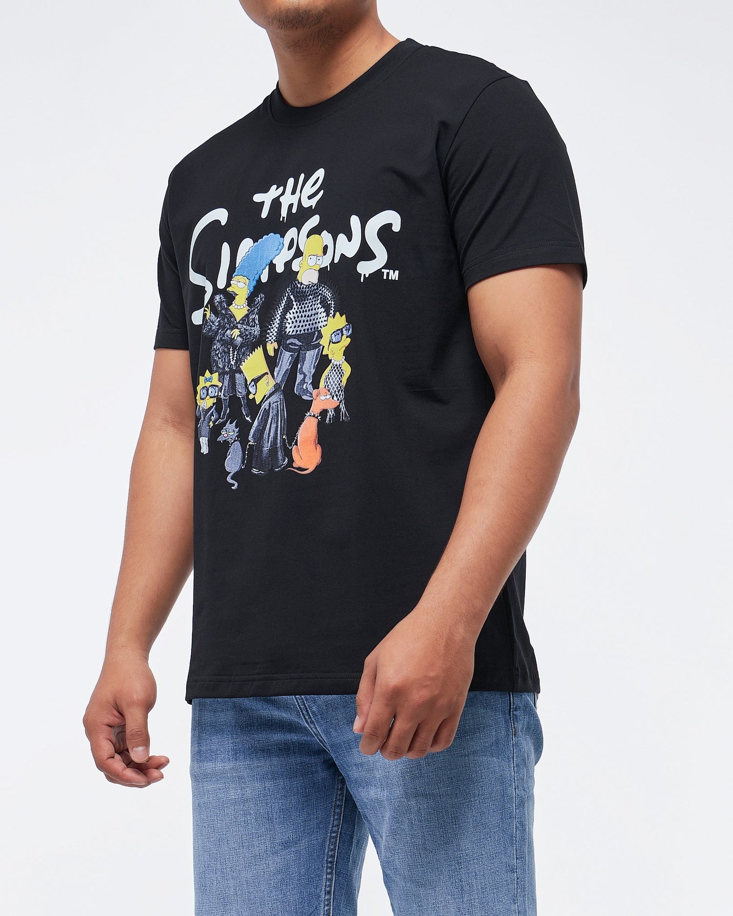 MOI OUTFIT-The Simpson Printed Men T-Shirt 15.90
