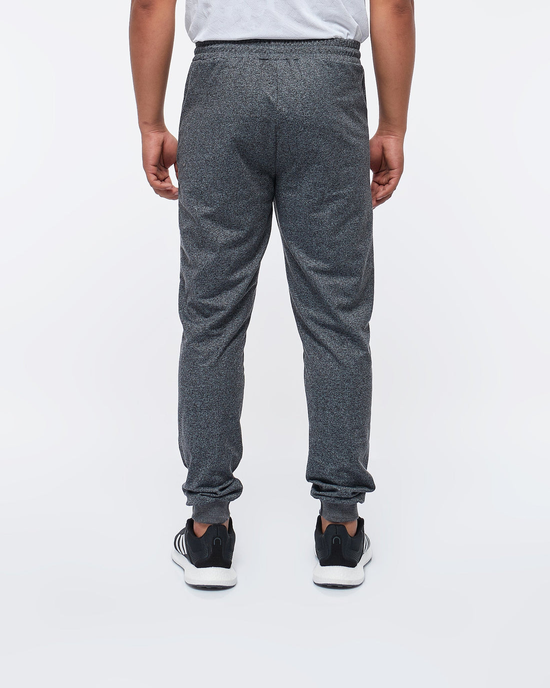 MOI OUTFIT-Trefoil Vertical Logo Printed Men Joggers 17.90