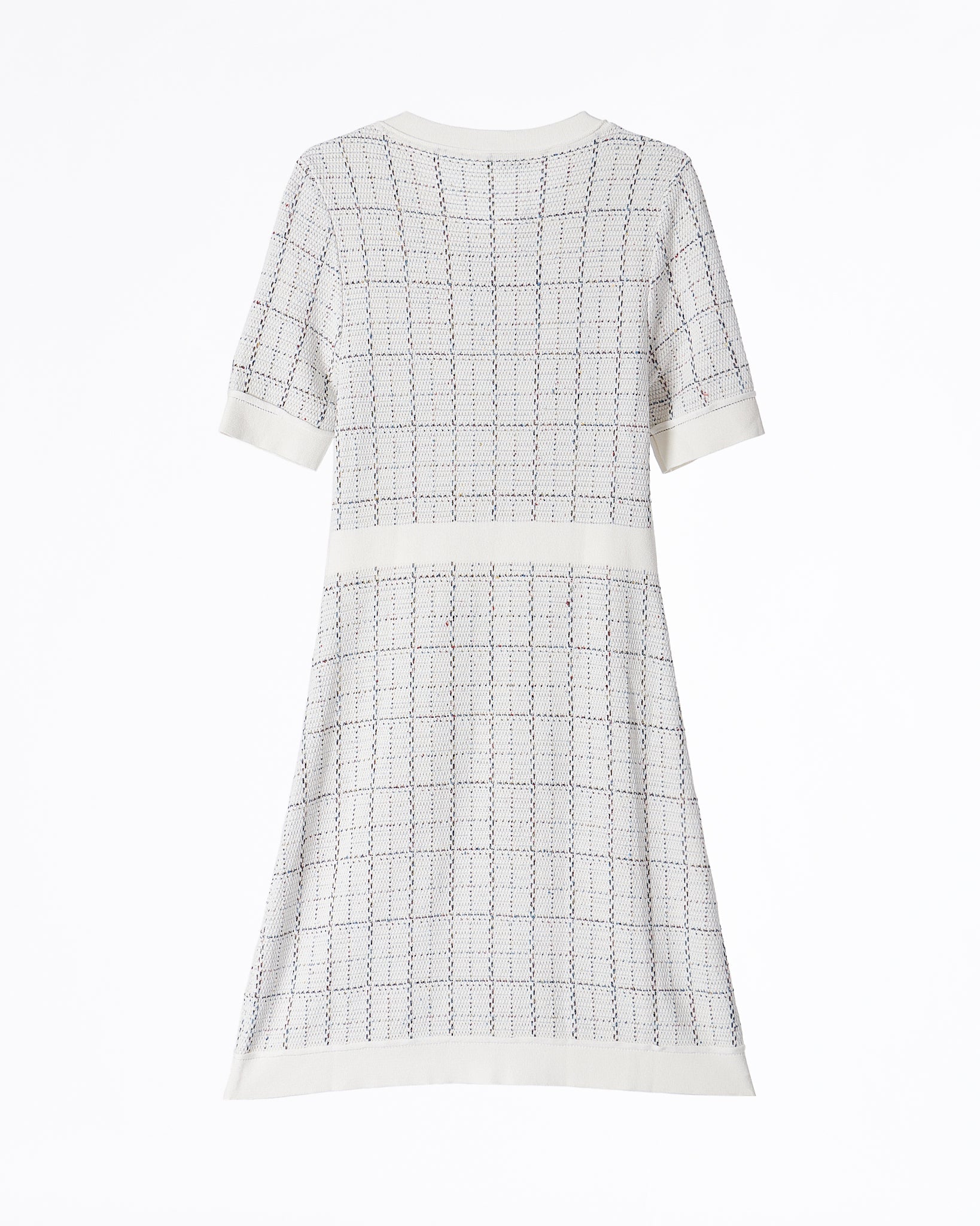 MOI OUTFIT-Tweed Lady White Dress 89.90
