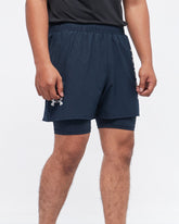 MOI OUTFIT-UA Both Side Printed 2 in 1 Men Sport Shorts 14.90