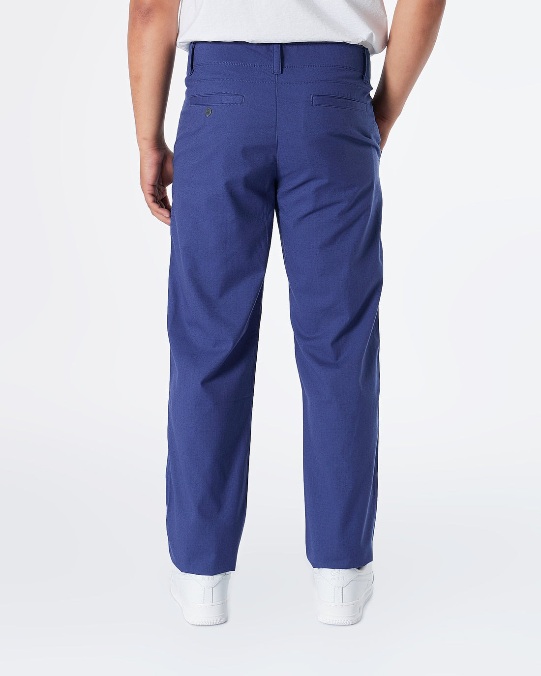 MOI OUTFIT-UA Casual Fit Men Blue Khaki Pants 28.90