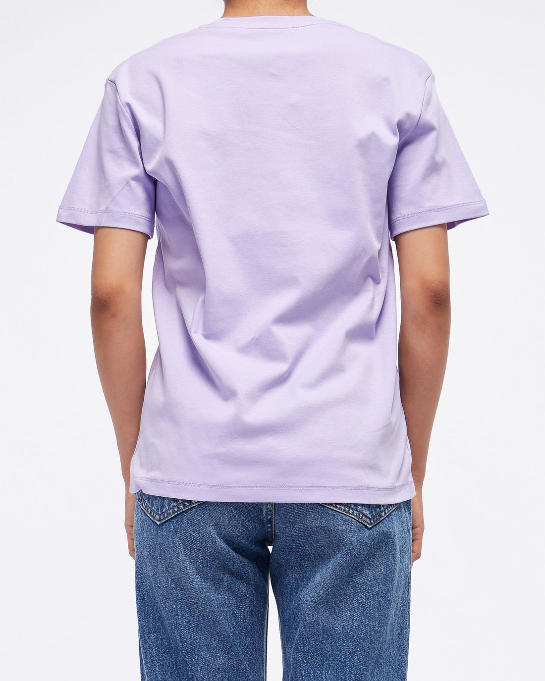 MOI OUTFIT-V Neck Candy Color Lady T-Shirt 22.90