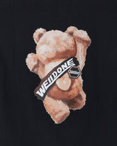MOI OUTFIT-WE1 Teddy Bear Unisex Black T-Shirt 24.90