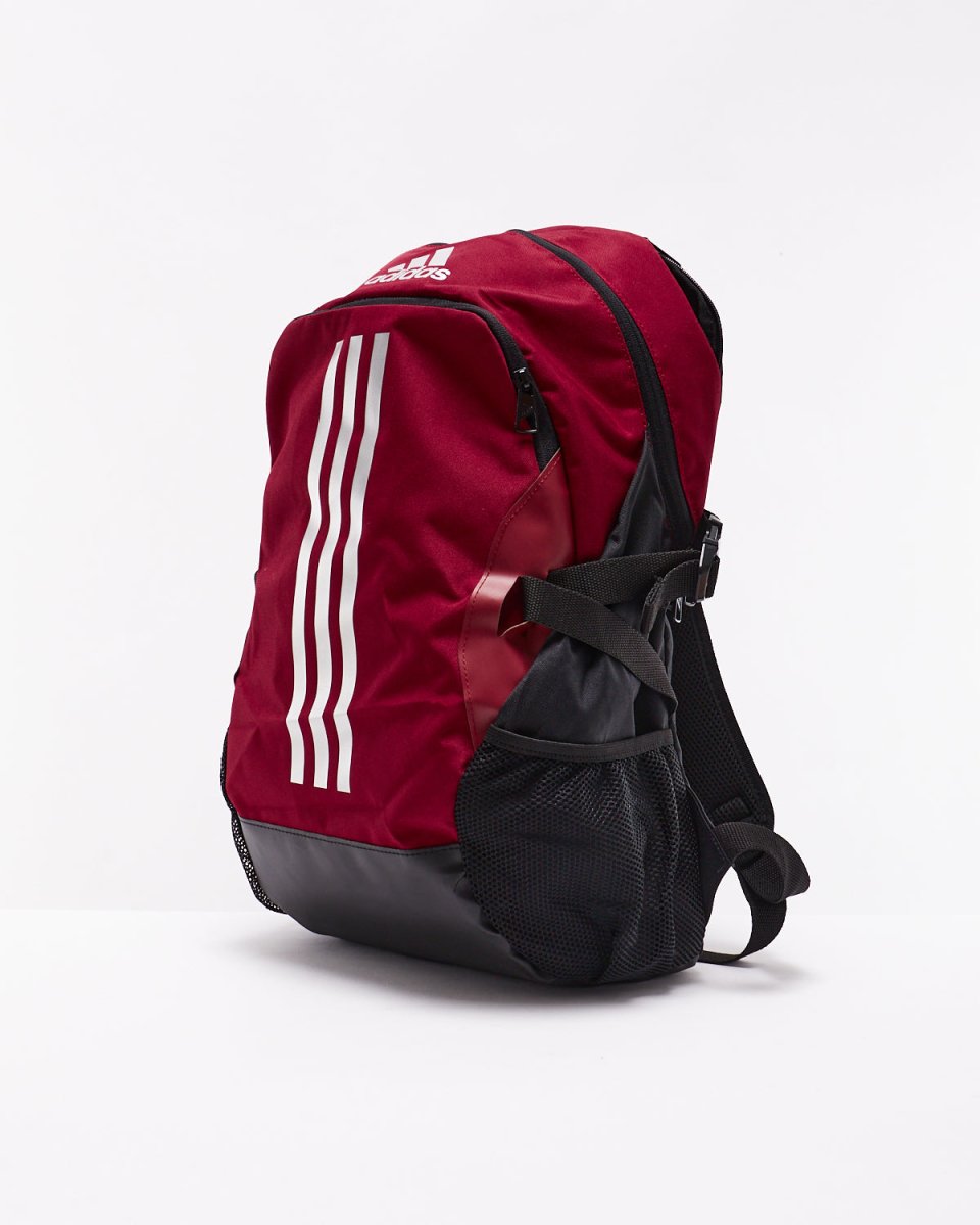 MOI OUTFIT-White 3-Stripe Backpack 24.90