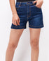 MOI OUTFIT-Zippered Closure Lady Short Jeans 14.50